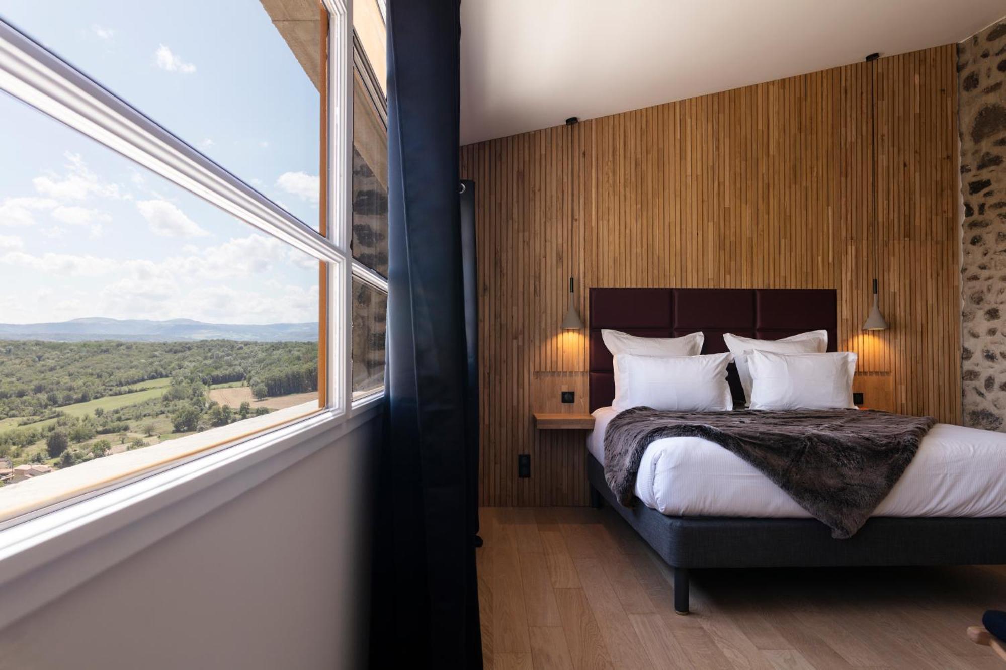 Hotel & Restaurant Origines Par Adrien Descouls - Teritoria Le Broc  الغرفة الصورة