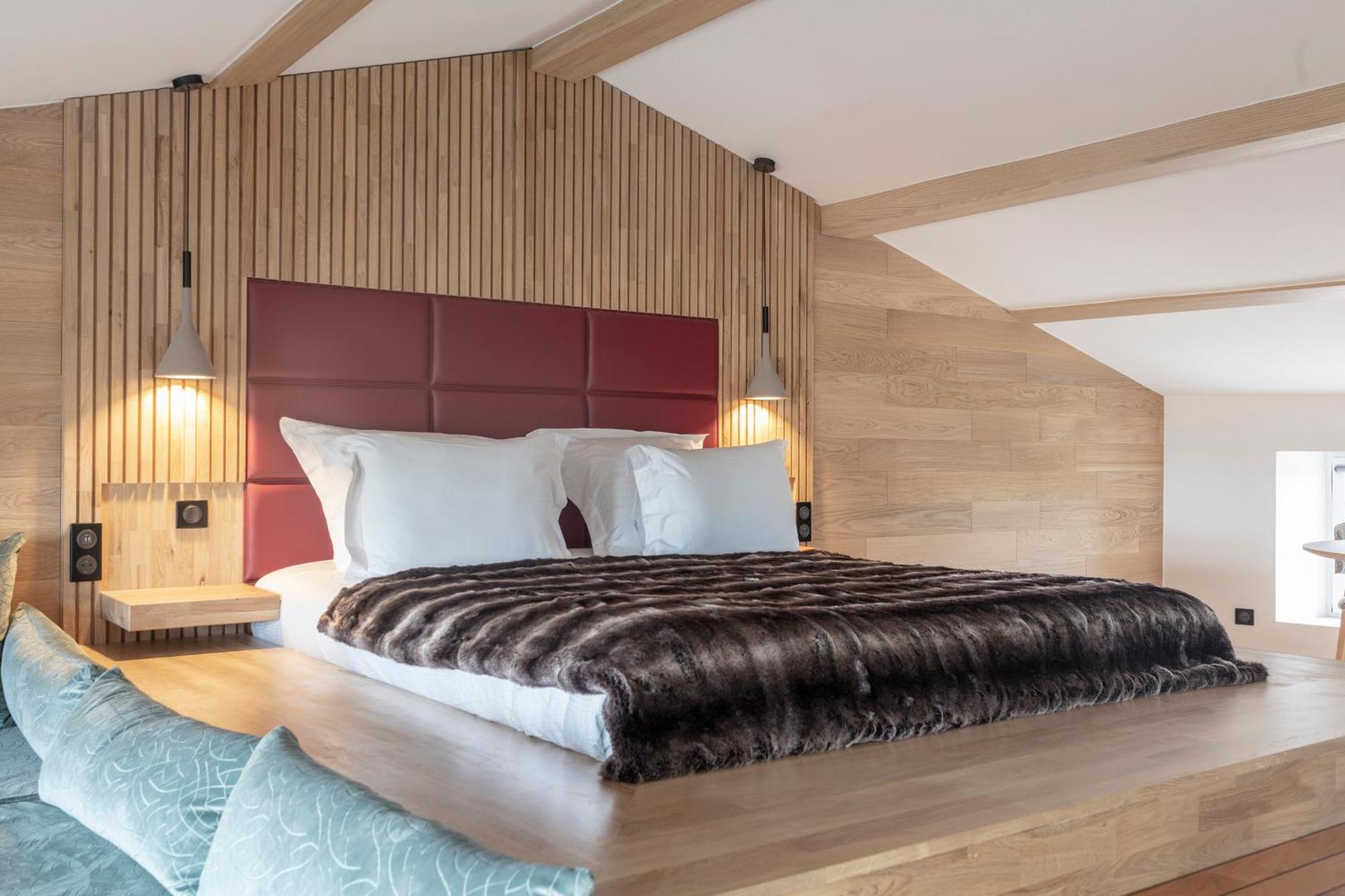 Hotel & Restaurant Origines Par Adrien Descouls - Teritoria Le Broc  الغرفة الصورة